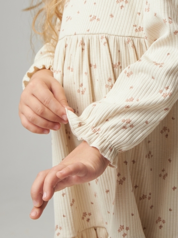 332. Платье детское из лапши, хлопок 100%, разноцветное, р. 98,104,110,116