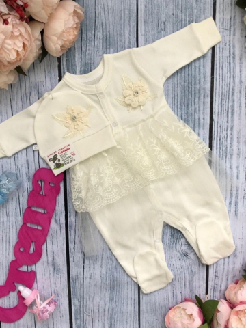 Купить оптом 163.Комбинезон ясельный, хлопок 100 % интерлок в Новокузнецке